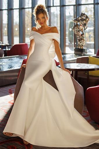 Свадебное платье рыбка (русалка) со шлейфом #5224